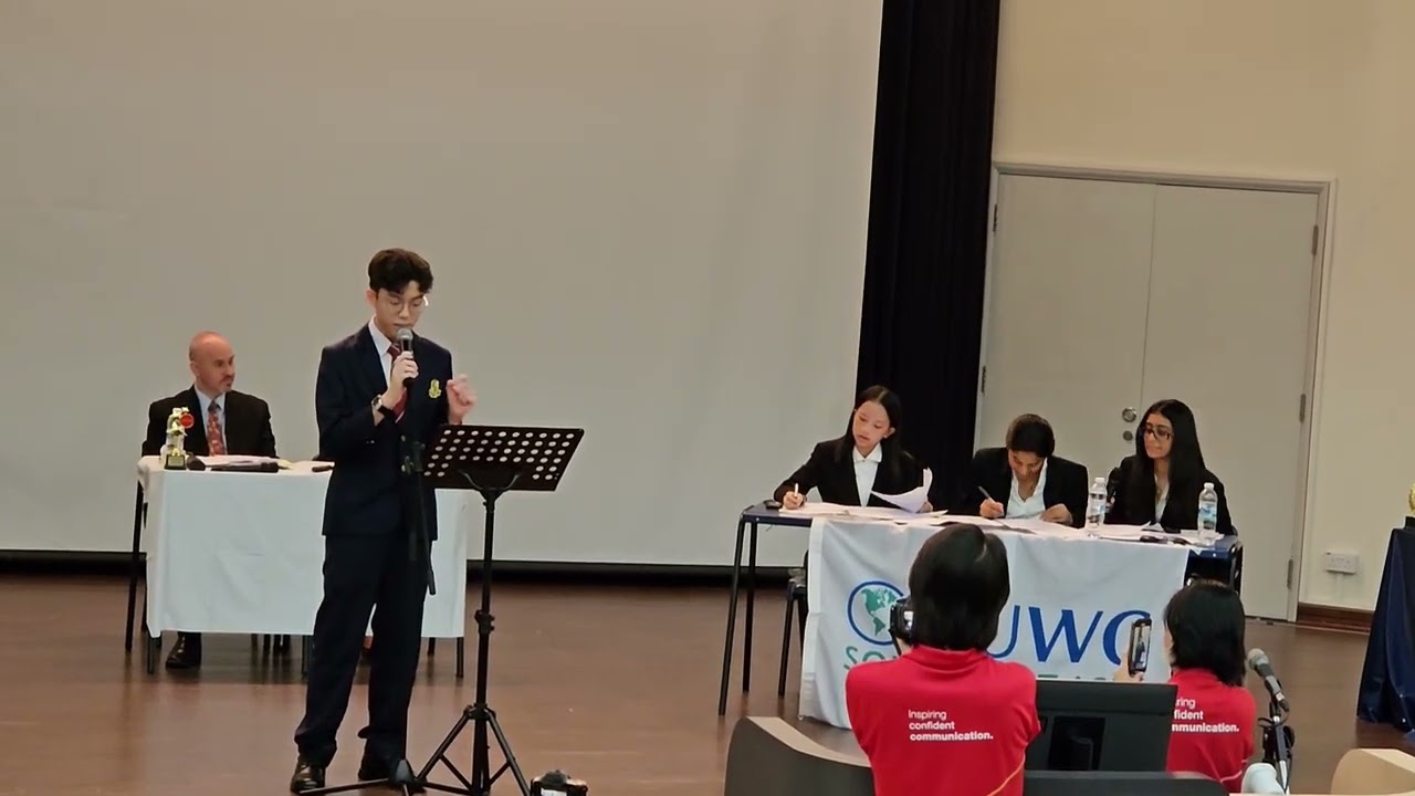 Singapore Secondary Schools Debating Championships (SSSDC) 2024