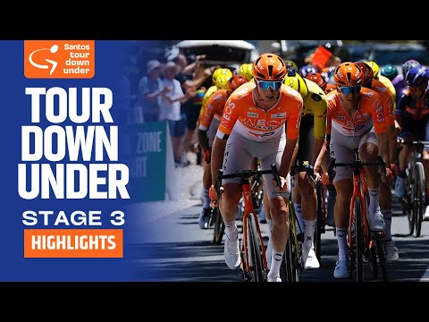 AUSSIE SPRINT POWER! | Tour Down Under 2026 | Stage 3 | Highlights