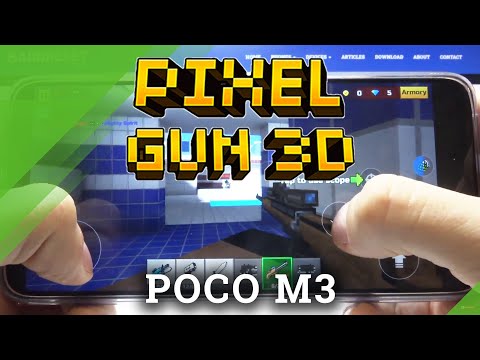 Pixel Gun 3D Gameplay on POCO M3 – Check Out Performance Test