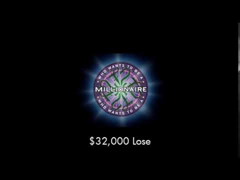 $32,000 Lose (Alternative) - Who Wants to Be a Millionaire (fanmade)