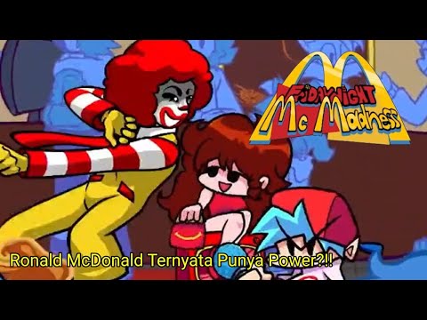 Ronald McDonald Punya Power?!! | FNF McMadness V1 Demo