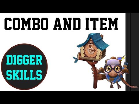 DIGGER SKILLS (COMBO AND BROKEN ITEM)