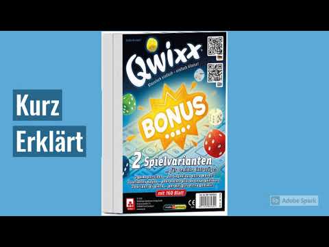 Qwixx Bonus (Nürnberger Spielkarten Verlag) - Kurz Erklärt