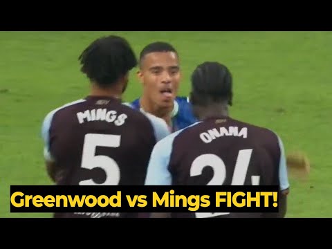 Mason Greenwood mocks Onana and Tyrone Mings during last night game against Aston Villa