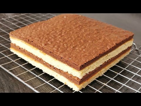 PERFECT SHEETS FOR CAKES AND CAKES WITH ONLY 4 INGREDIENTS | Recipe in a few minutes