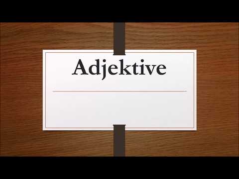 Herr Brenner erklärt - Adjektive