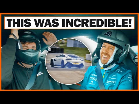 Sebastian Vettel took me for a spin (literally)