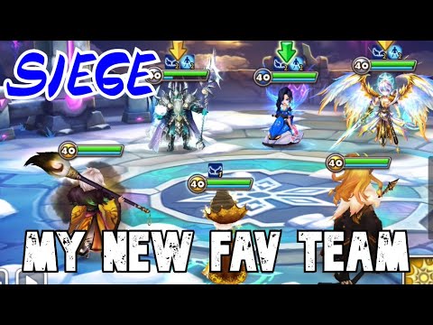 TOUGH SIEGE! USING MY NEW FAVORITE TEAM! TIANA IS A BEAST!