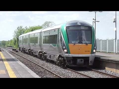 IE 22000 Class Intercity Train number 22215 - Monasterevin, Kildare