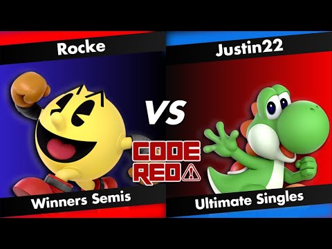 Code Red 65 WS - Rocke (PacMan) Vs. Justin22 (Yoshi)