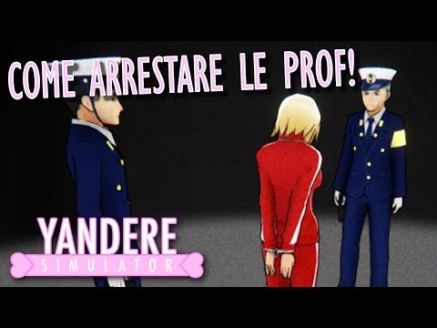 Il GLITCH per ARRESTARE le PROF | Yandere Simulator