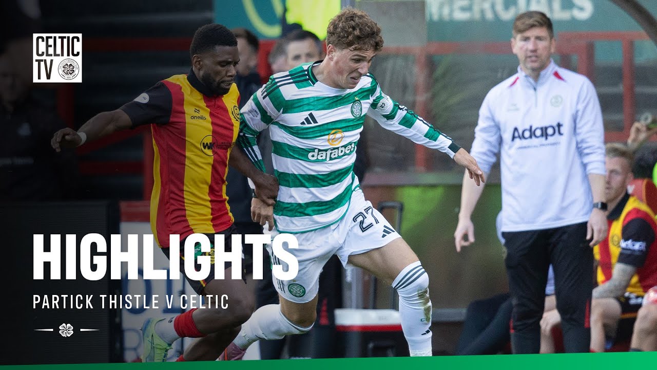 Premier Sports Cup Highlights: Partick Thistle 0-4 Celtic (21/09/25)