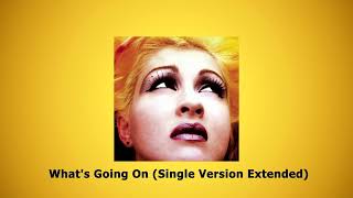 Cyndi Lauper - What&#39;s Going On (Single Version Extended)