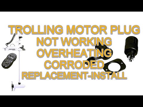 Trolling Motor Plug Replacement | Plug Overheating | Loose | Corroded | Minn Kota | Marinco Plug