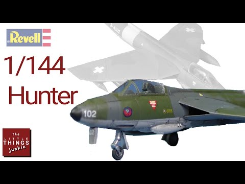 Full build of the Revell 1/144 Hawker Hunter. Nice little kit!