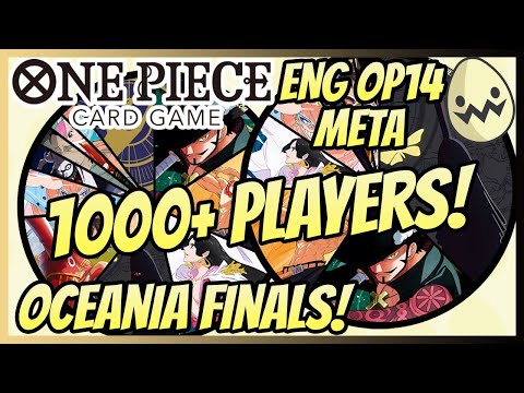 One Piece Card Game: ENG OP14 Meta! TAK Games Oceania 2025 Finals! Top 32 Deck Lists!
