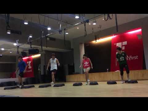 Combo Step - Coach Enjoy @ Fitness First Mega Banga - PT Session 19 Dec 2018