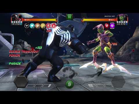 MCOC Variant 2 mystery in the micro real ch3.3 Venom VS Goblin / Variante 2 mcoc comment 3.3
