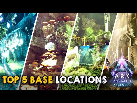 Top 5 Best Base Locations on Aberration | ARK: Survival Ascended