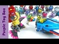 헬로카봇 스타피너 와 파워레인저 갤럭시포스 켈베로스킹 Hello Carbot And Power