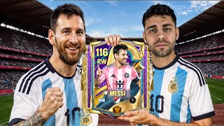صرفت كل فلوسي واشتريت ميسي قبل الاعتزال ???? اقوى كرت في اللعبة ????❤️ !!