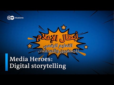 Media Heroes: Digital Storytelling with Mohammad al Qaq | DW Akademie
