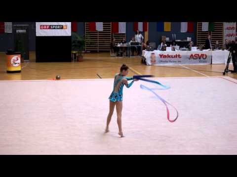 Anna Sprinzl (AUT) 2015 Austrian National Championships - Ribbon