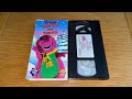 Opening Closing To Barney Waiting For Santa 1996 VHS