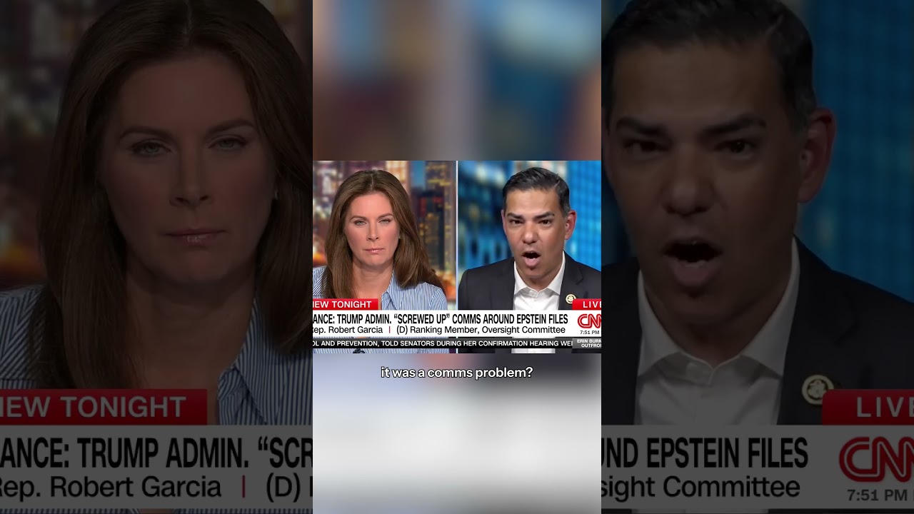 Video: Garcia cites NYT on Vance-led Situation Room meetings over Epstein files