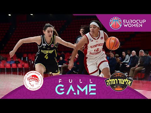 Play-Off Round 1 | OSFP v Elitzur Ramla | Full Basketball Game | EuroCup Women 2025-26