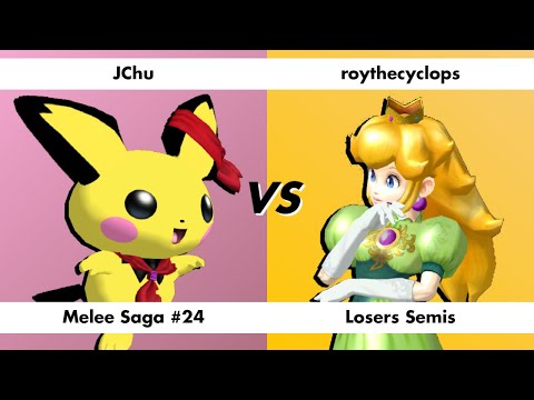 JChu Vs. roythecyclops Melee Saga #24 Losers Semis