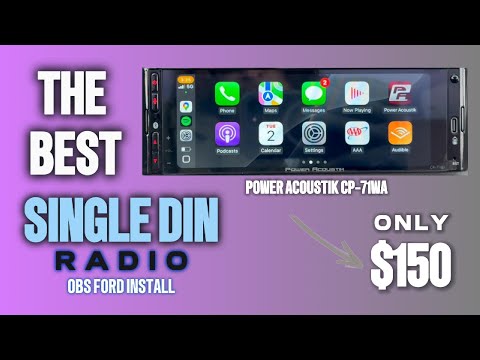 Power Acoustik CP-71WA Installation Guide | Wireless CarPlay & Android Auto Install