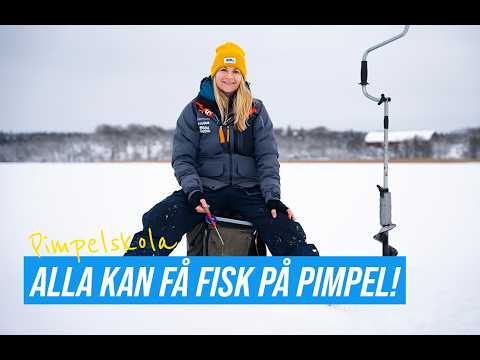 PIMPELSKOLA | Isabelle Wassberger – alla kan få fisk på pimpel