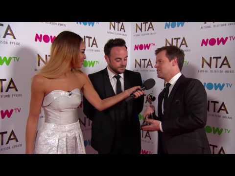 NTA 2017 Backstage // Best Entertainment Programme // Ant & Dec