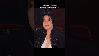 Michael Jackson Meeting Princess Diana #Shorts
