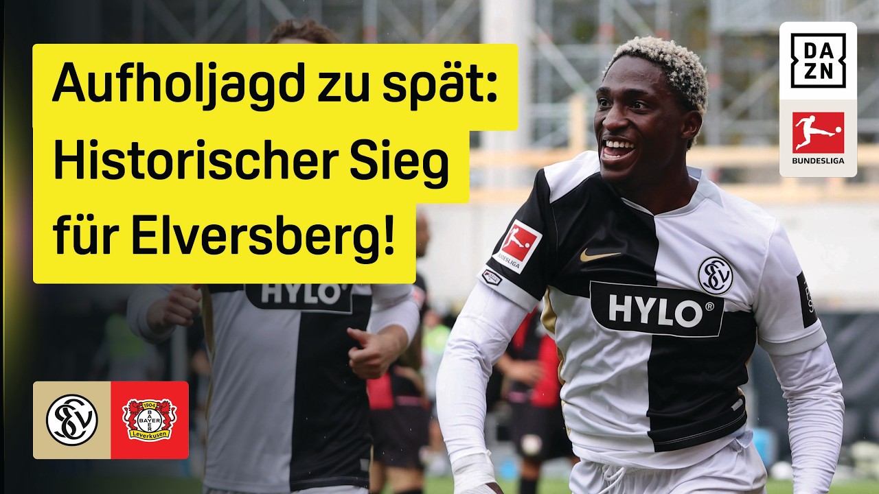 SV 07 Elversberg 3 - 2 Bayer 04 Leverkusen highlights