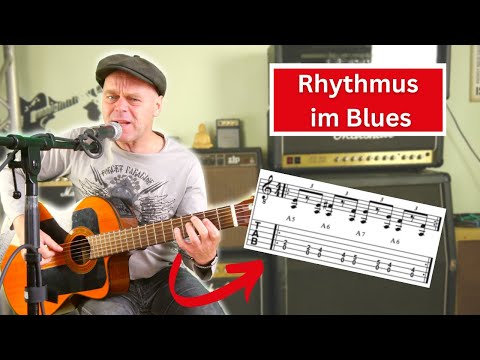 With these 3 rhythms you can play almost any blues song.