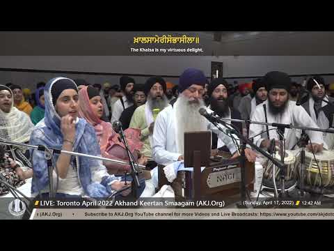018 Bhai Harpreet Singh Jee Toronto - SaturdayPM - Toronto April 2022 Annual Akhand Keertan Smaagam