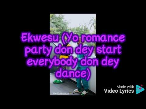 DJ spinall ft asake - palazzo (lyrics video)