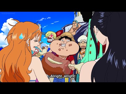 One Piece - Nebulandia - New Island [Funny Moment] [HD]