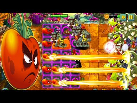 The best powerful combo's Plants in plants vs zombies 2 😍😍😍