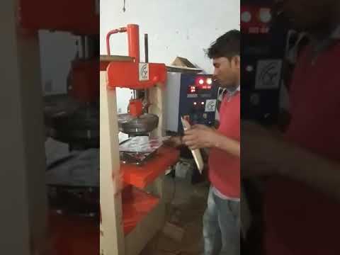 Single Die Hydraulic Paper Plate Making Machine