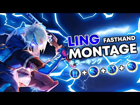 LING MONTAGE Eps 8 INSANE FASTHAND COMBO & FREESTYLE KILL • Mobile Legends