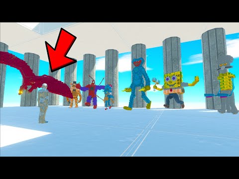 FPS AVATAR VS Freddy (FNAF) VS Huggy Wuggy VS SpongeBob VS Squidward VS Sonic VS Spider Man - ARBS