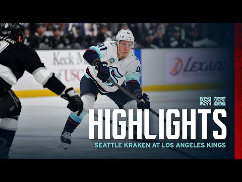 Seattle Kraken at Los Angeles Kings | 12/23 Game Highlights