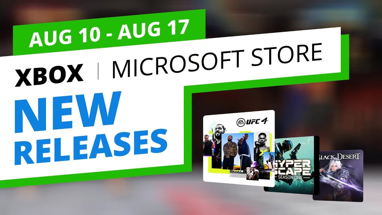xbox store new releases