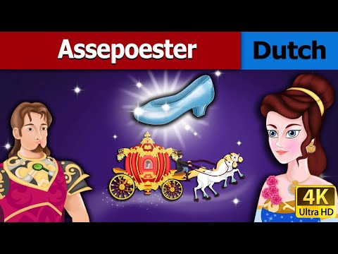 Assepoester | Cinderella in Dutch | 4K UHD | Dutch Fairy Tales