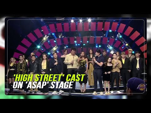 Andrea Brillantes leads 'High Street' cast on 'ASAP' stage