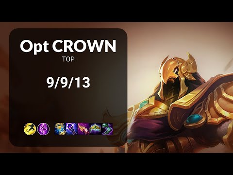 Opt Crown Azir vs Malphite TOP - KR EMERALD Patch 13.14