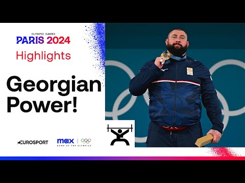 Georgia’s Lasha Talakhadze wins back-to-back gold in men’s +102kg 🏋️‍♂️ | #Paris2024 #Olympics